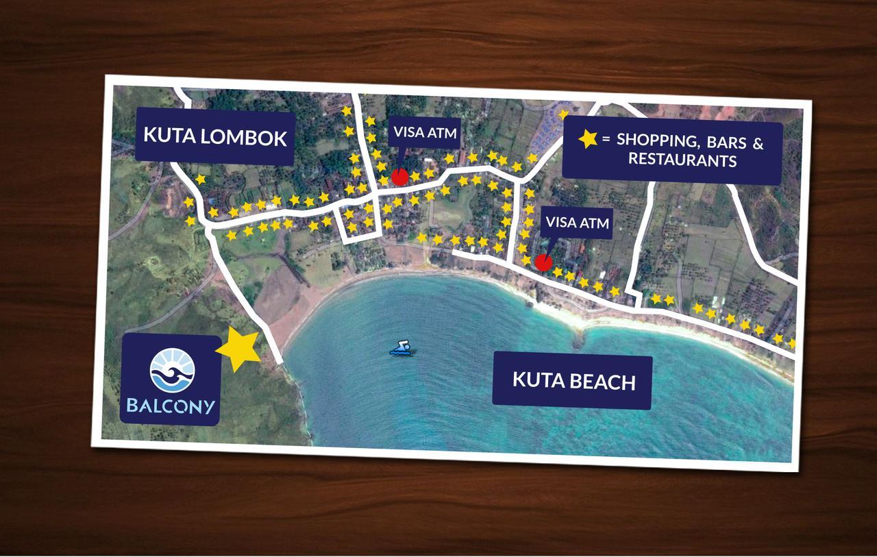 Balcony Ocean View Villas Kuta  Екстериор снимка